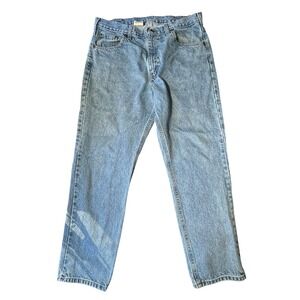 Carhartt B18STW Traditional Fit Mens Light Wash Denim Jeans 36x30